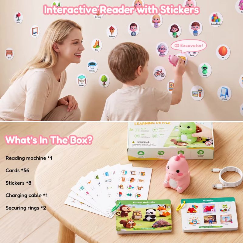 MAGIC SPELLY - Animal Reader & Phonics Cards